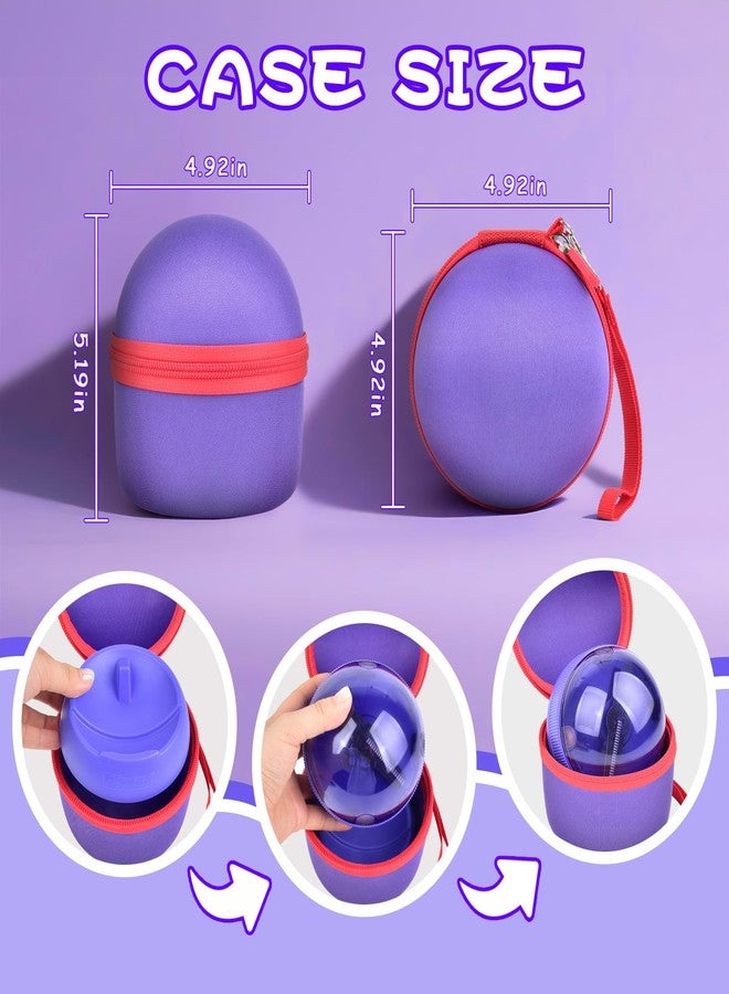 PAIYULE Case for Bitzee Interactive Hamster Ball Toys, Magicals Digital Pet Travel Bag, Carrying Box for Hamster Ball and Stand, Stocking Stuffers for Kids Electronic Pets (Case Only) - Image 3